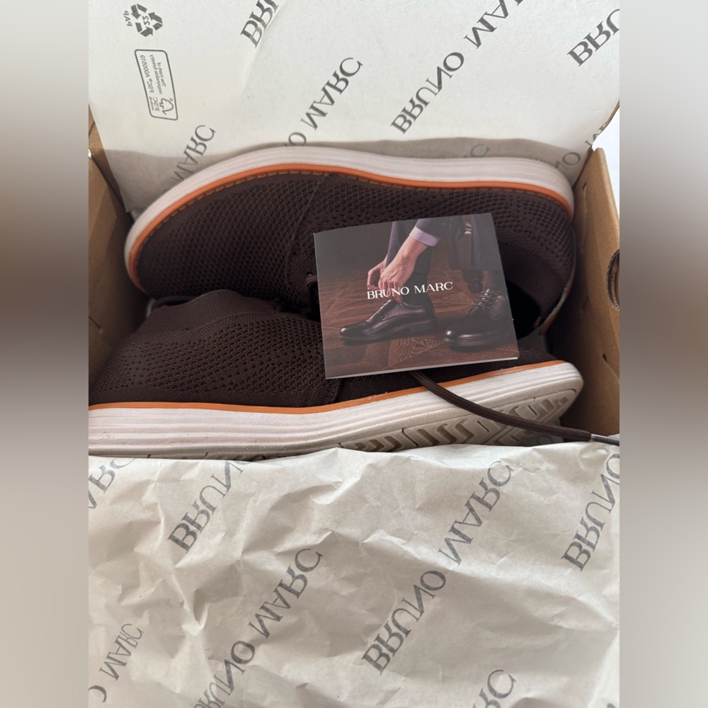 Bruno Marc Men's Brown Shoes size 8.5